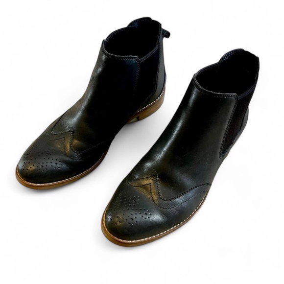 Sperry Fairpoint Chelsea Black Genuine Leather Ankle Boots, Women’s size 8.5 - Picture 6 of 6